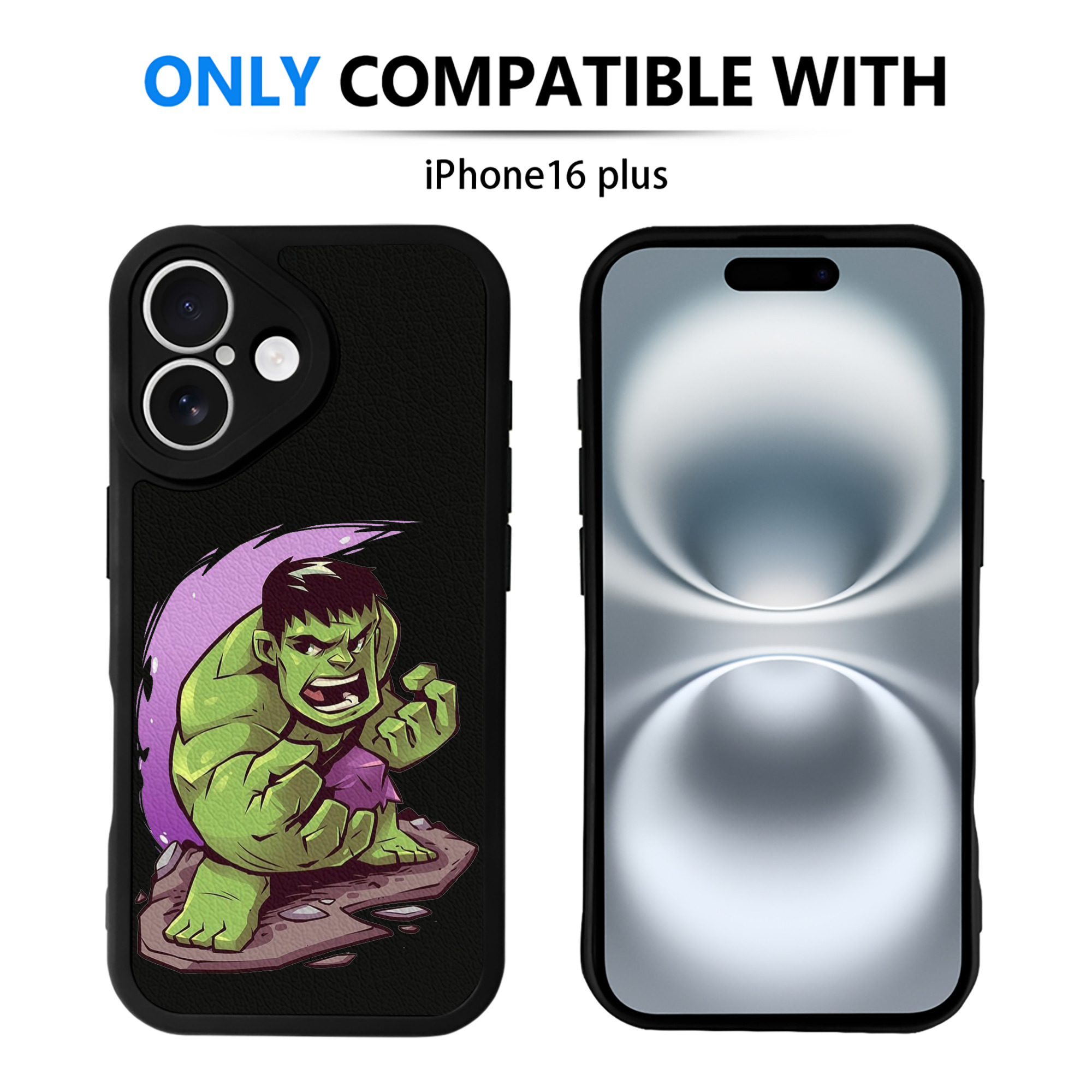 （画像用） アベンジャーズ The Avengers 【iPhone 16シリーズ対応】シリコンスマホケース（レザー調） 材質：シリコン